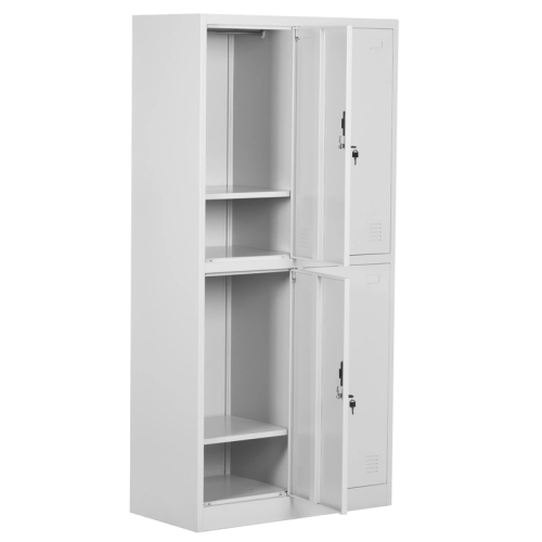 Метален шкаф Carmen CR-1251 K - сив Метален шкаф Carmen CR-1251 K - сив