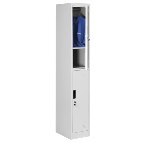Метален шкаф Carmen CR-1257 L - сив Метален шкаф Carmen CR-1257 L - сив