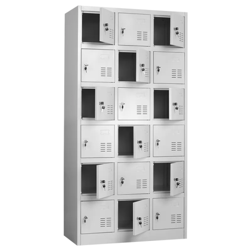 Метален шкаф Carmen CR-1261 JZ - сив Метален шкаф Carmen CR-1261 JZ - сив