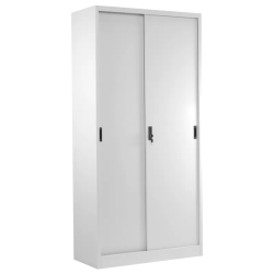 Метален шкаф Carmen CR-1266 L - сив