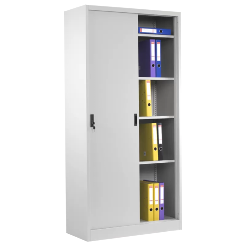 Метален шкаф Carmen CR-1266 L - сив Метален шкаф Carmen CR-1266 L - сив