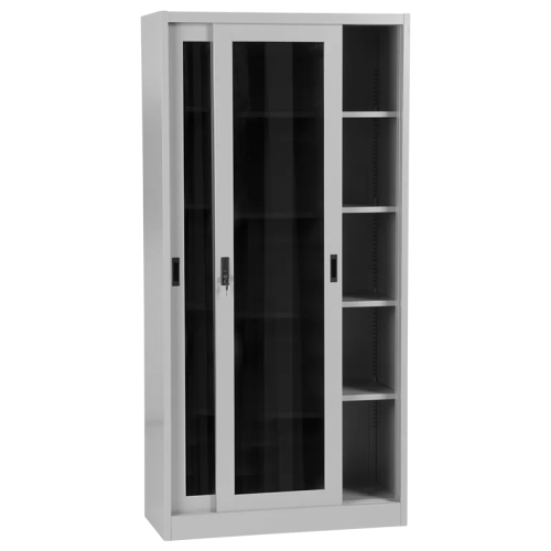 Метален шкаф Carmen CR-1267 JM - сив Метален шкаф Carmen CR-1267 JM - сив