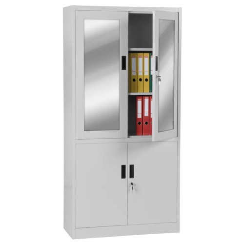 Метален шкаф Carmen CR-1272 LM - сив Метален шкаф Carmen CR-1272 LM - сив