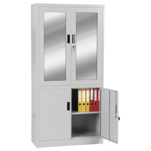 Метален шкаф Carmen CR-1272 LM - сив Метален шкаф Carmen CR-1272 LM - сив