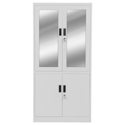 Метален шкаф Carmen CR-1272 LM - сив