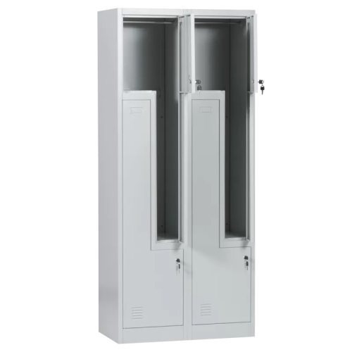 Метален шкаф Carmen CR-1280 L - сив Метален шкаф Carmen CR-1280 L - сив