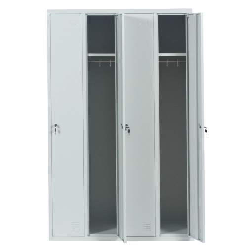 Метален шкаф Carmen CR-1293 K - сив Метален шкаф Carmen CR-1293 K - сив