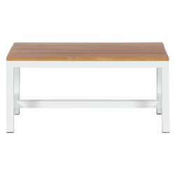 Пейка за съблекалня Carmen 150-3 - 89х40.5х42.5 см - бяла