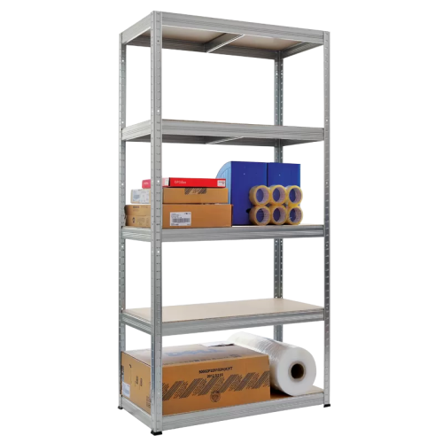 Метален стелаж STAR 180x90x45 см, до 350 на рафт - цинк Метален стелаж STAR 180x90x45 см, до 350 на рафт - цинк