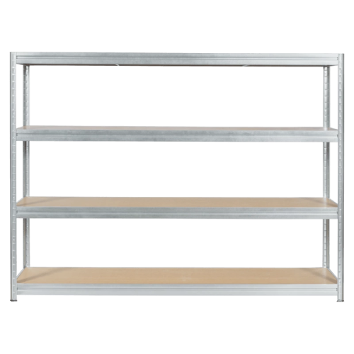 Метален стелаж MEGA 177x240x60 см, до 450 кг на рафт - цинк Метален стелаж MEGA 177x240x60 см, до 450 кг на рафт - цинк