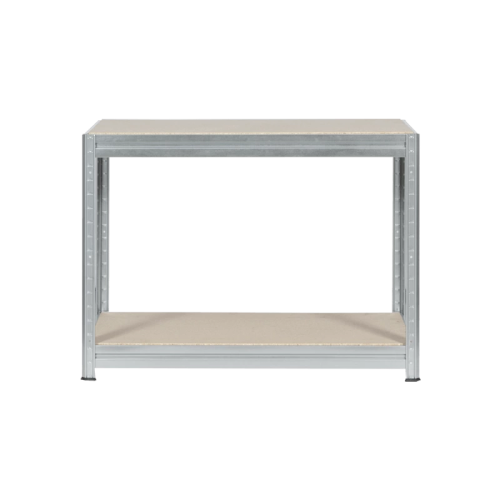 Метален стелаж MEGA 87x160x60 см, до 600 кг на рафт - цинк Метален стелаж MEGA 87x160x60 см, до 600 кг на рафт - цинк