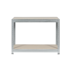 Метален стелаж MEGA 87x120x60 см, до 600 кг на рафт - цинк