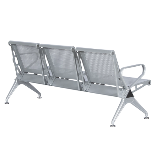 Посетителска пейка с 3 места Carmen CR-1032-3 - сребърна Посетителска пейка с 3 места Carmen CR-1032-3 - сребърна