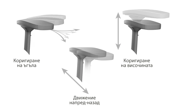 Ергономичен стол Carmen 7542